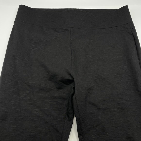 Matty M Ladies' High Rise Slub Legging Black - Picture 4 of 9